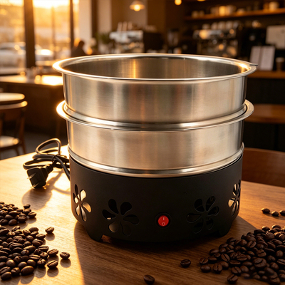 Coffee bean roaster家用咖啡豆烘焙机咖啡烘焙散热咖啡豆冷却盘
