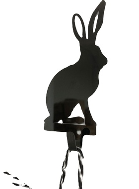 跨境新品复活节金属兔子