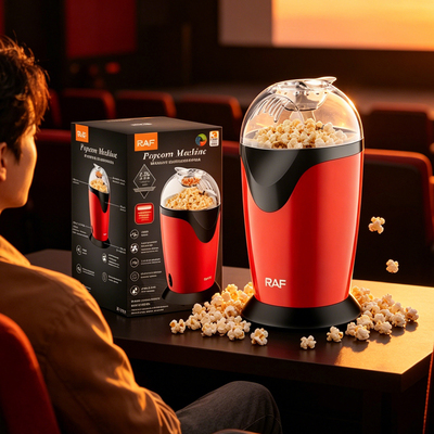 Popcorn machine自制迷你爆米花机全自动 小型电动儿童DIY爆谷机