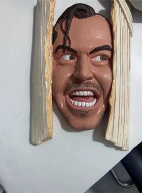 跨境新品约翰尼树脂雕像