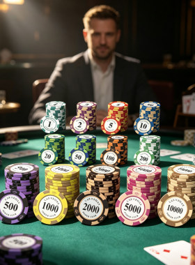Texas poker chips德州筹码币专用麻将筹码币积分币码子积分币