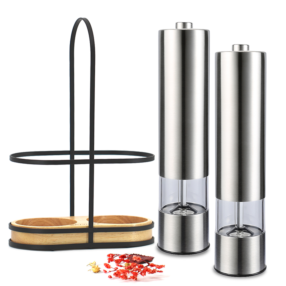 不锈钢电动胡椒研磨器芝