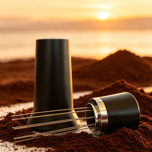 coffee Powder dispenser散粉器咖啡粉打散针辅助器搅拌布粉针
