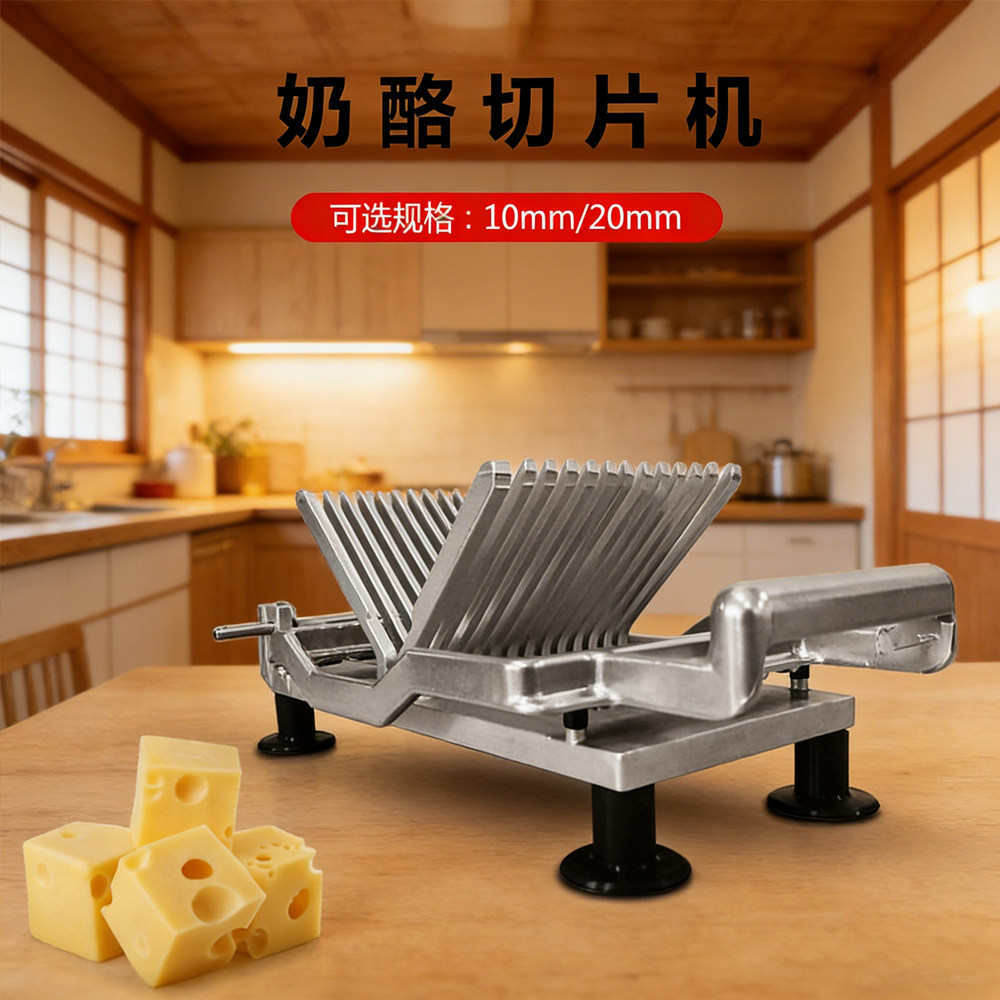 跨境cheese Slicer芝士奶酪商用切片机刀板吐司鸡蛋手动切条机