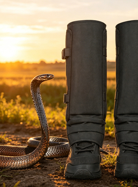 Snake Bite Prevention防蛇咬护腿套户外狩猎防刺伤腿部护腿绑带