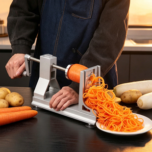 跨境vegetable slicer twister商用绞丝器切丝器土豆丝萝卜丝神器