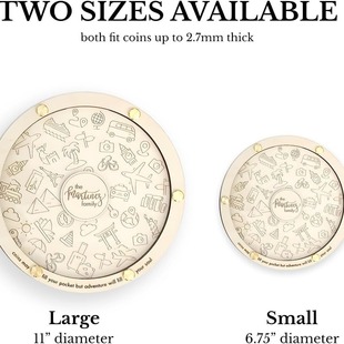 Personalized Coin Box Travel Gift 个性化硬币收纳盒独立站