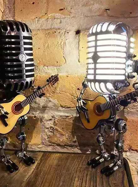 复古老式麦克风台灯Micro