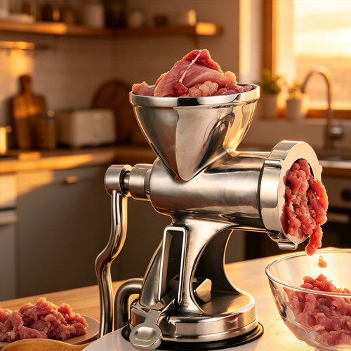 跨境meat grinder新款304不锈钢家庭绞肉机碎肉绞菜馅机灌肠机