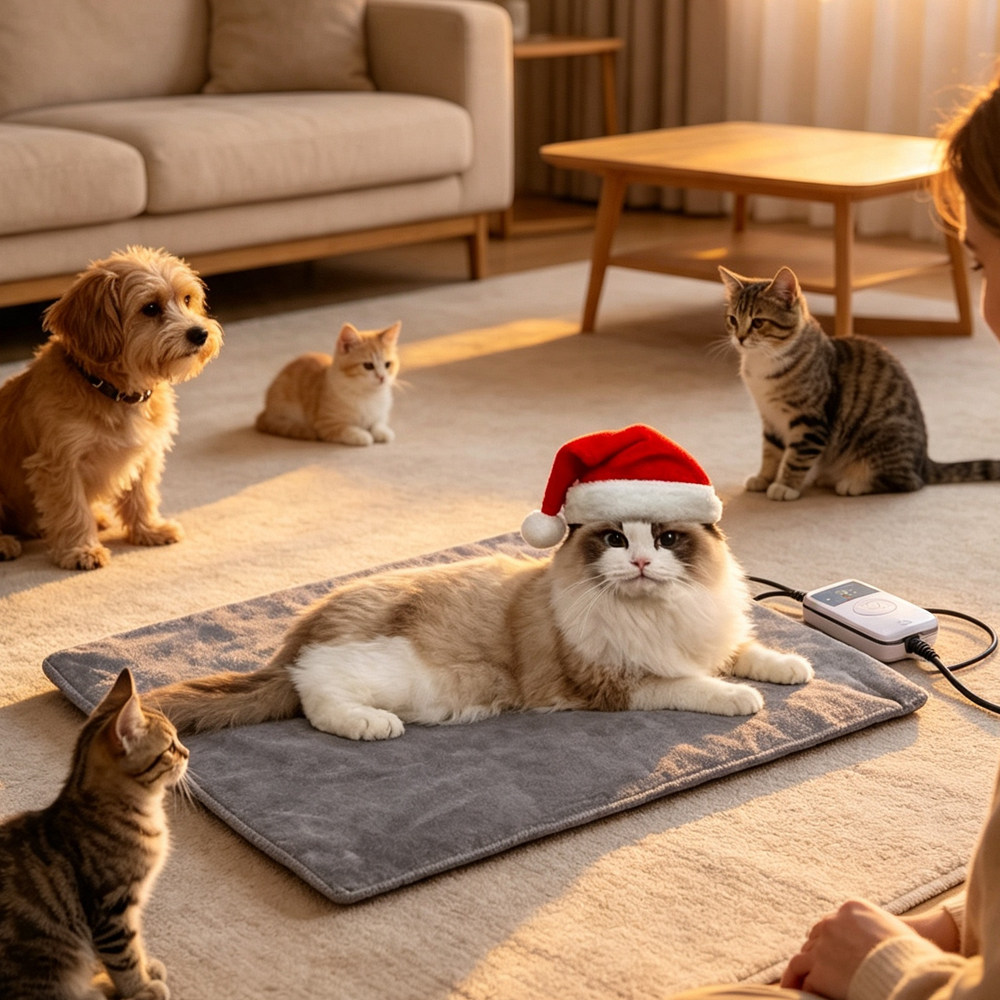 跨境Pet electric blanket超大号宠物电热毯加热垫狗猫取暖发热垫