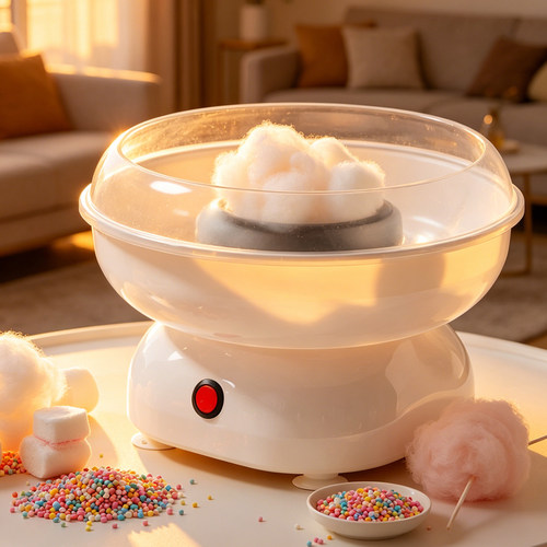 跨境Marshmallow棉花糖机儿童家用小型全自动摆摊商用制作机器
