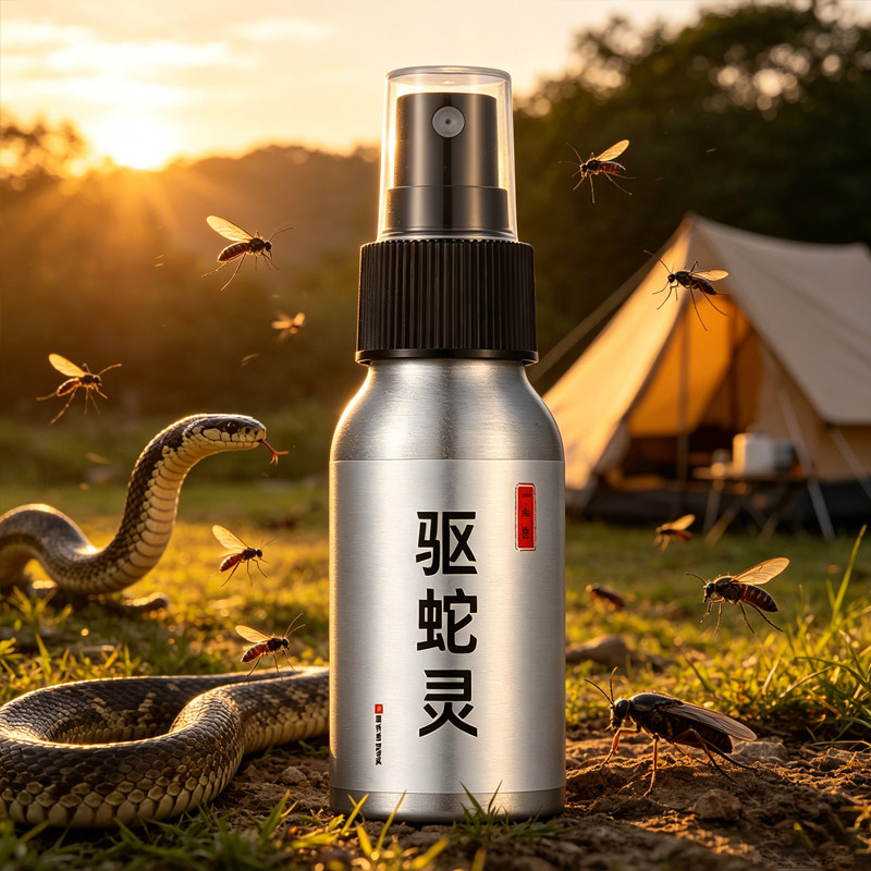Snake Repellent Spray户外驱蛇喷雾剂野外防虫蛇爬山钓鱼驱蚊水