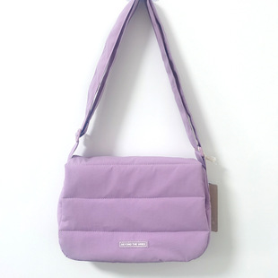 秋季新款多色可爱马卡龙邮差包时尚斜挎包简约单肩包旅行小挎包女