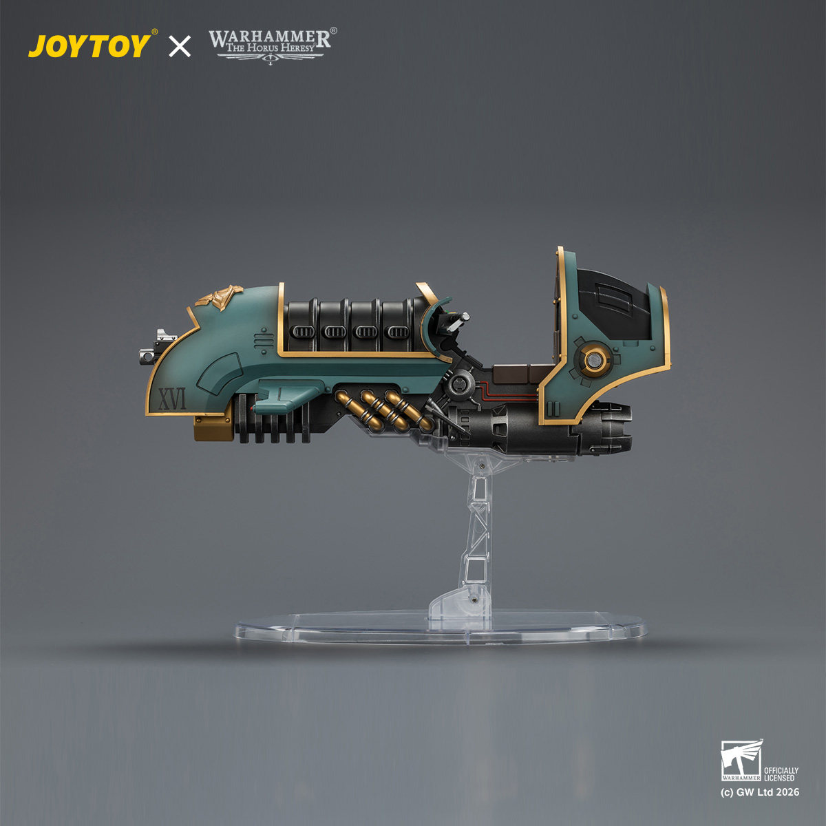 JOYTOY暗源 战锤30K 1/18 荷鲁斯之子 军团弯刀型悬浮摩托 模玩