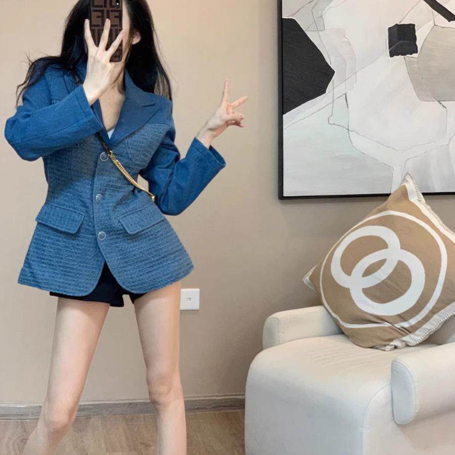 2025秋冬新款气质西装外套女韩版设计感小众百搭休闲小西服上衣潮
