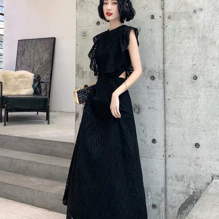 2024新款高级感宴会优雅高贵晚礼服女气质显瘦轻奢连衣裙平时可穿