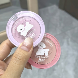 RMT罗小曼单色腮红自然裸妆修容高光渐变色比熊狗狗罗小曼腮红