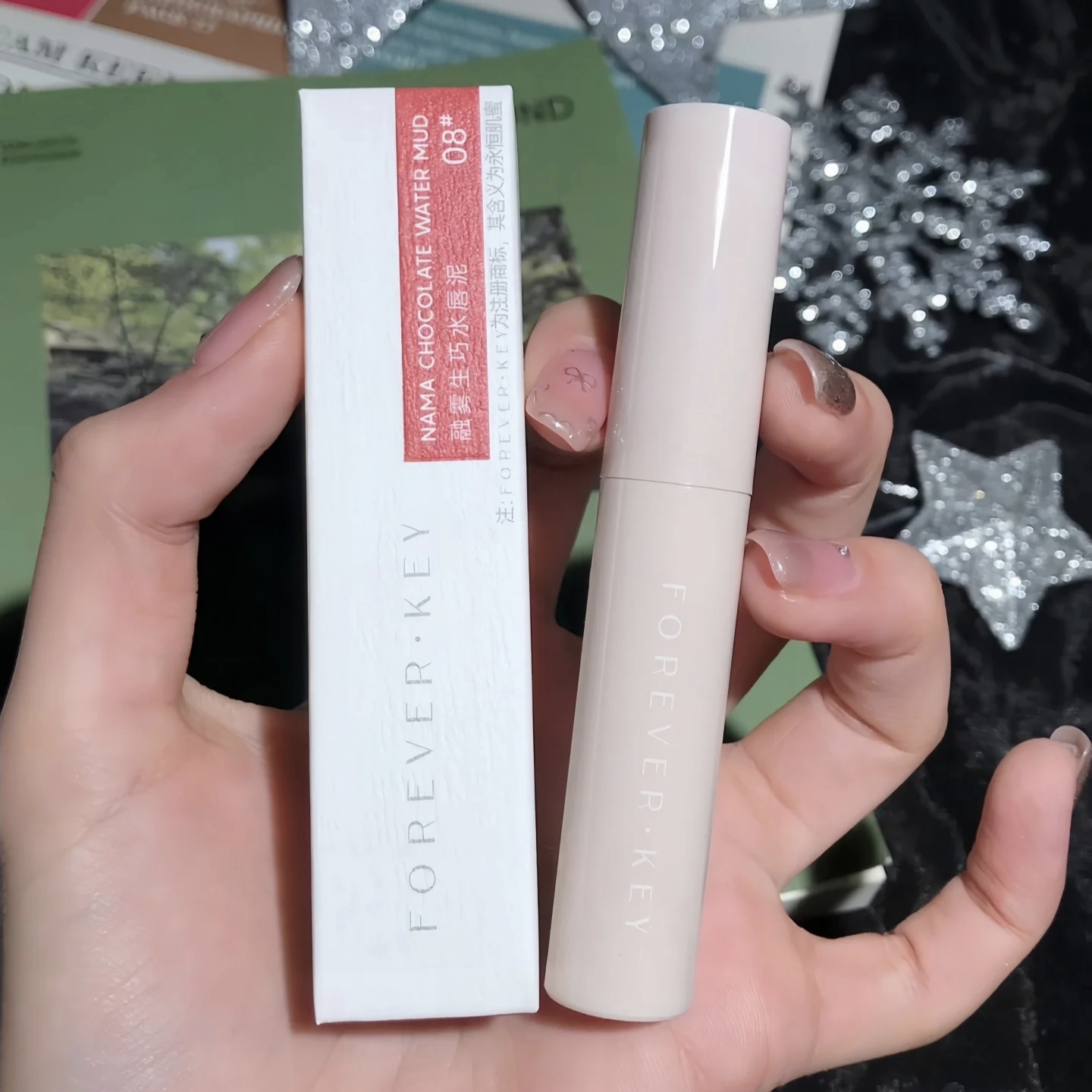 foreverkey唇泥口红唇釉不易掉色不易沾杯哑光唇釉学生款裸色唇釉
