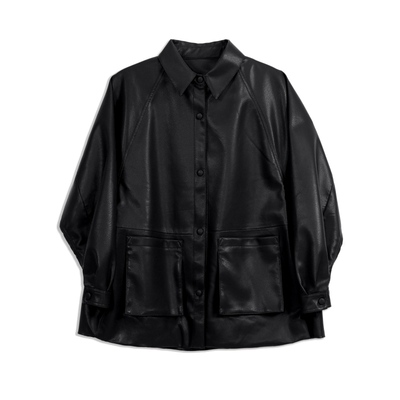 【格格来了a】时尚洋气皮衣JKM1673