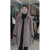 银兰 洋气皮草2F017 表哥新号 17596A时尚