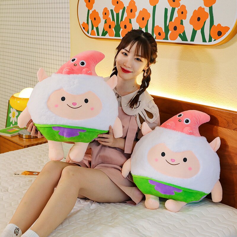 可爱蛋仔派对派大星小羊毛绒公仔