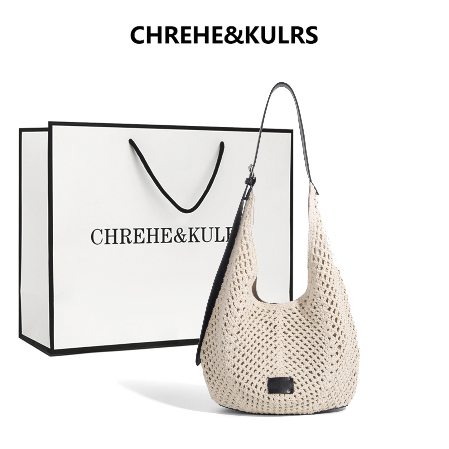 CHREHE&KULRS高级手工草编包