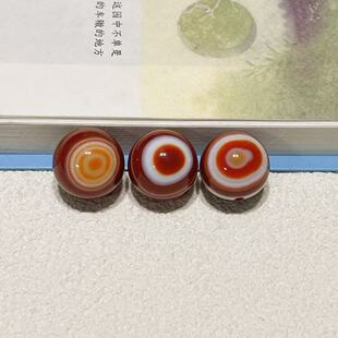 缠丝玛瑙羊板眼吊坠挂件佛珠象形天眼线珠天珠