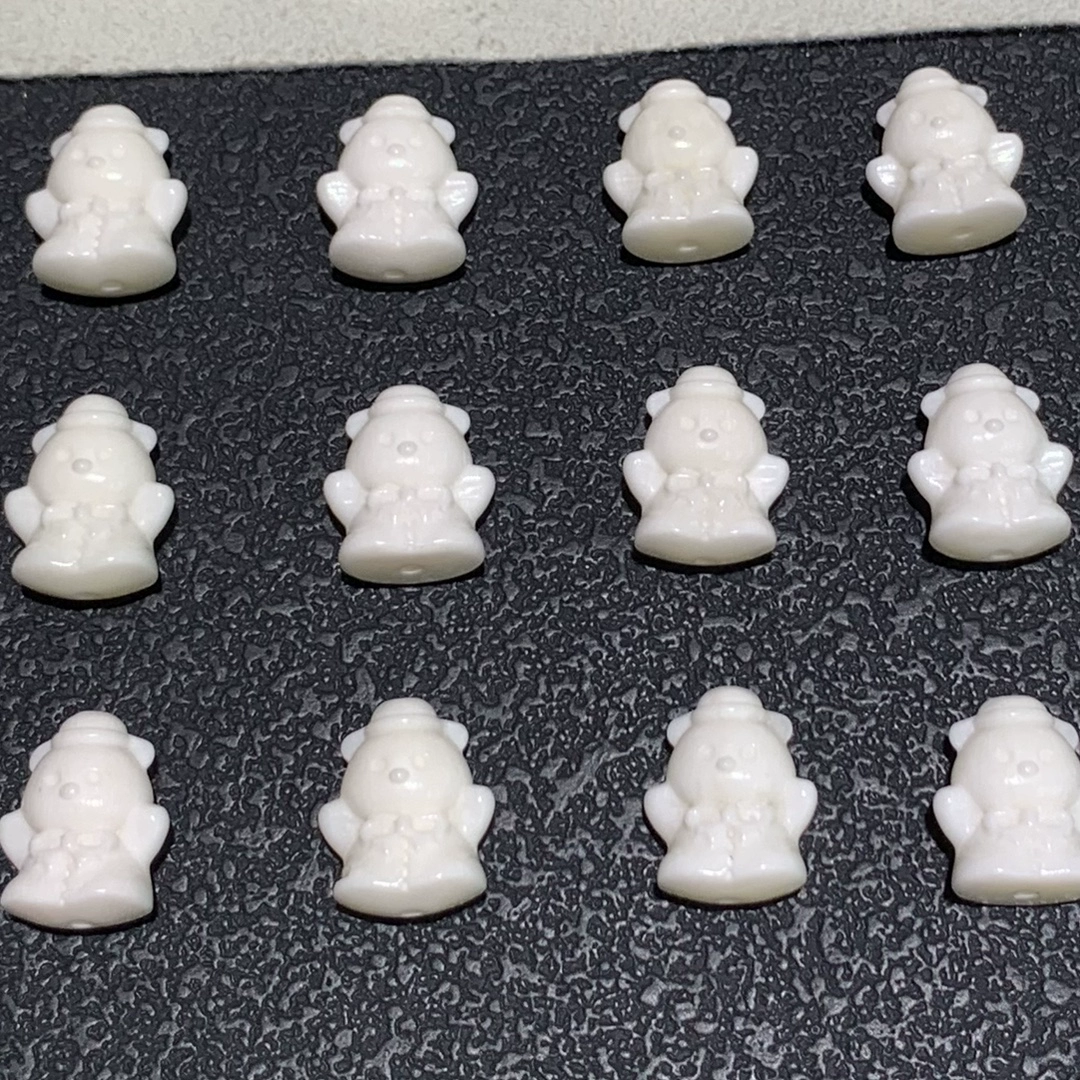 高瓷驼骨西装领结熊卡通配件手工DIY文玩小提溜吊坠饰品配饰