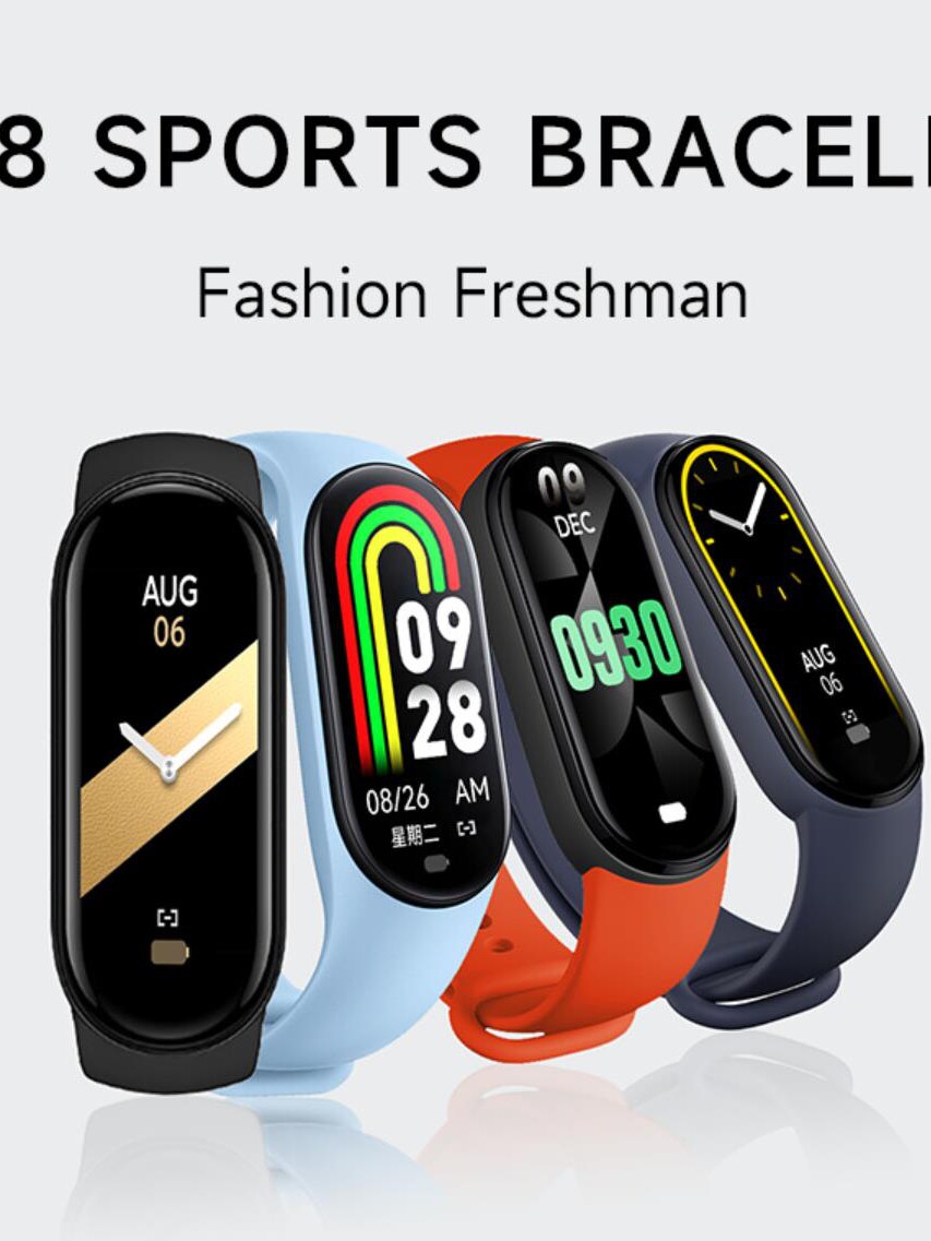 스마트 밴드 시계 M8 M5 M6 M7 팔찌 팔찌 SMARTWATCH