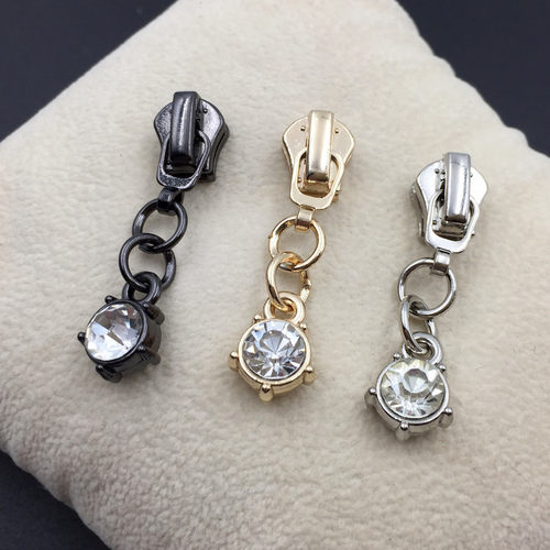 5号金属拉链头服装DIY挂件