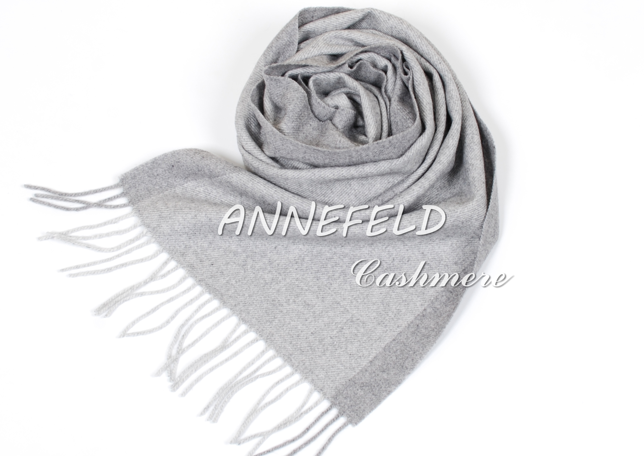 日单新款正品 羊绒羊毛秋冬男女混纺围巾  灰 中青年 学生