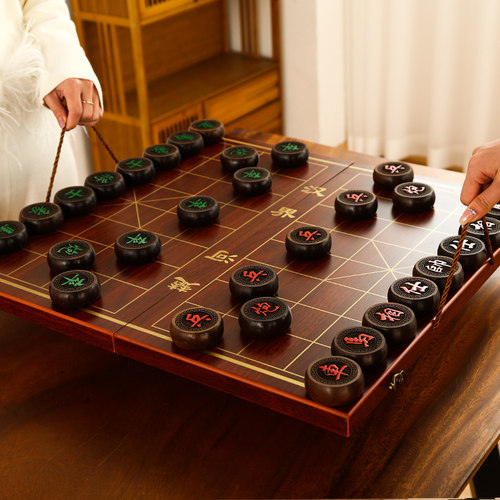 棋格格红木象棋中国象棋