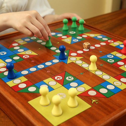 棋格格飞行棋跳棋二合一