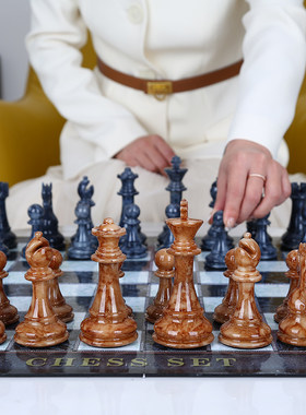 国际象棋比赛专用超大号加重棋子