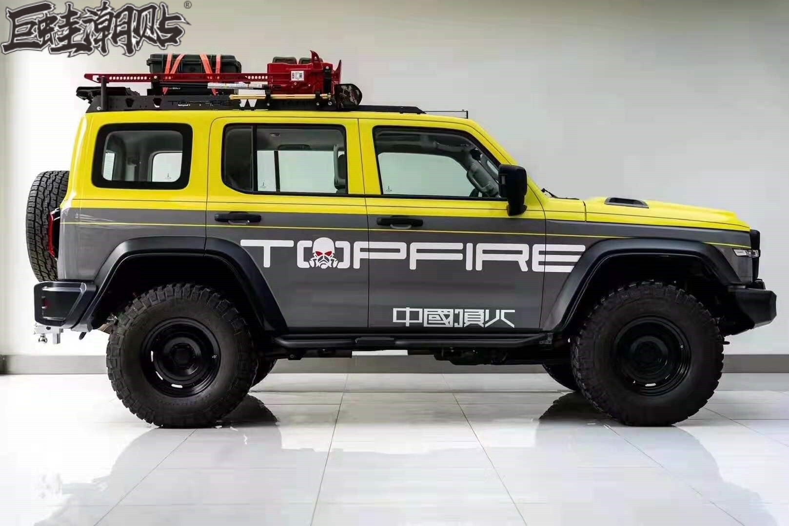 汽车用品贴纸全坦克300BJ40