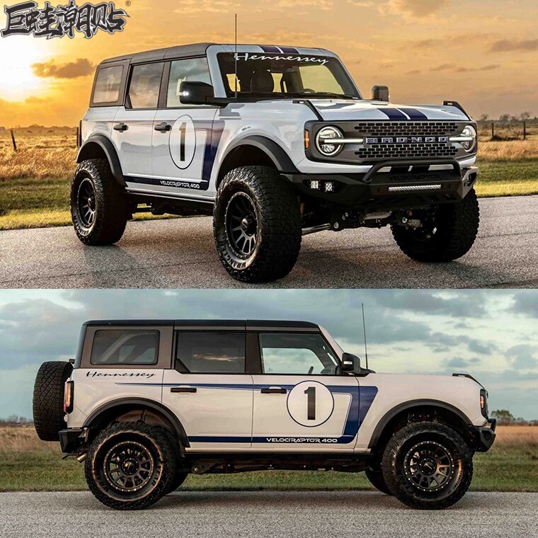 巨蛙潮贴纸全车2022款福特B