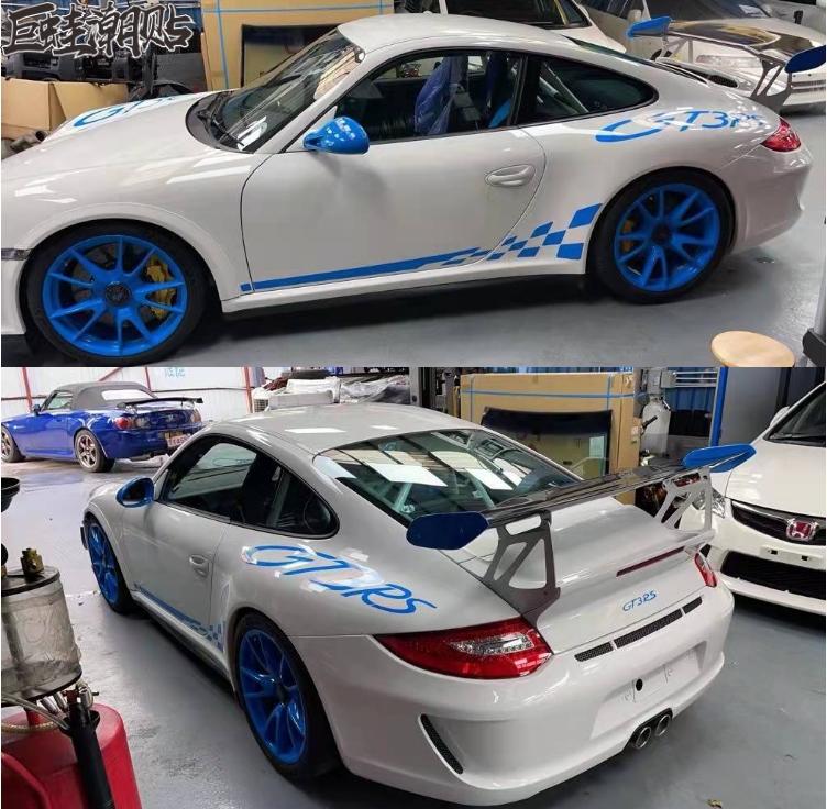 汽车用品贴纸身保时捷gt3rs