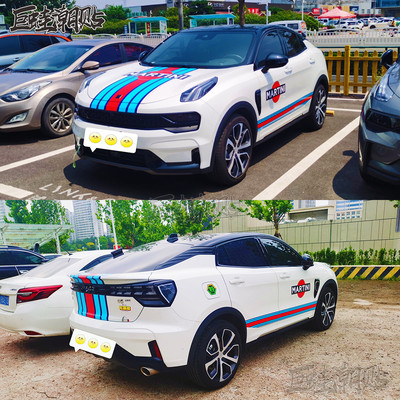 巨蛙潮贴纸全车领克05改装0