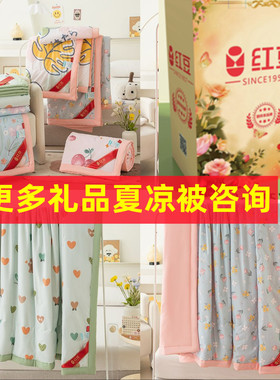春秋被礼盒活动礼品随手礼空调被礼品被子夏凉被送客户福利礼品被