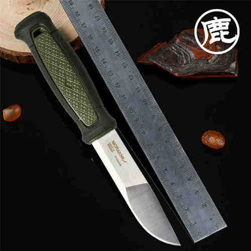 mora瑞典莫拉直刀绿巨人户外工具