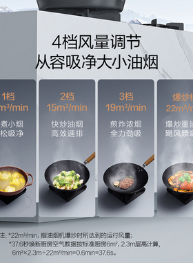 特价华帝i11229抽油烟机家用厨房22m?大吸力油烟机自动洗官方旗舰