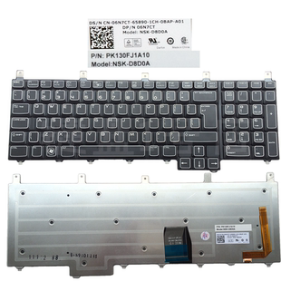 原裝 Alienware 戴爾Dell 外星人M17X M18X 背光 鍵盤