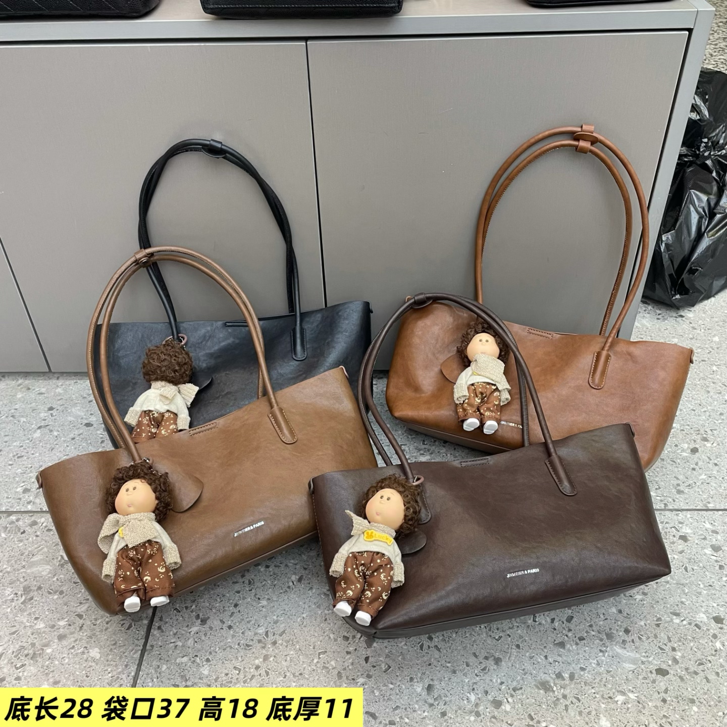 休闲腋下托特潮流女包2026新款洋气植鞣大气复古韩版时尚欧美单肩