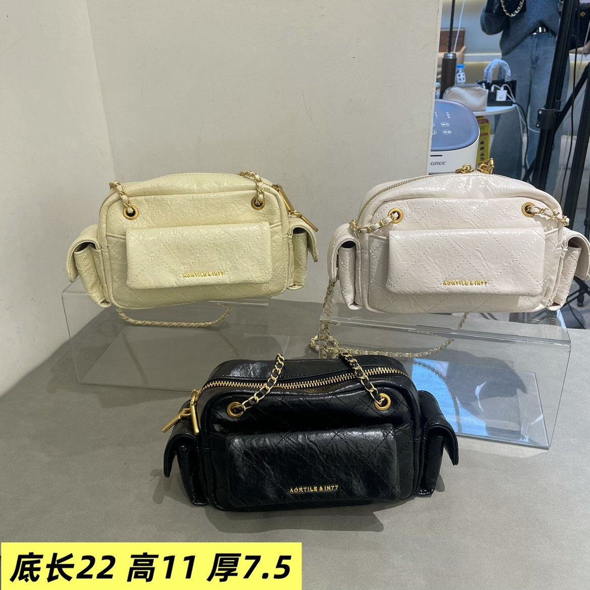 时尚菱格音响包女包2026新款潮流洋气25382百搭轻奢软单肩斜挎包,箱包皮具/热销女包/男包,通用款女包,淘宝优惠券,粉丝福利购,淘宝优惠卷