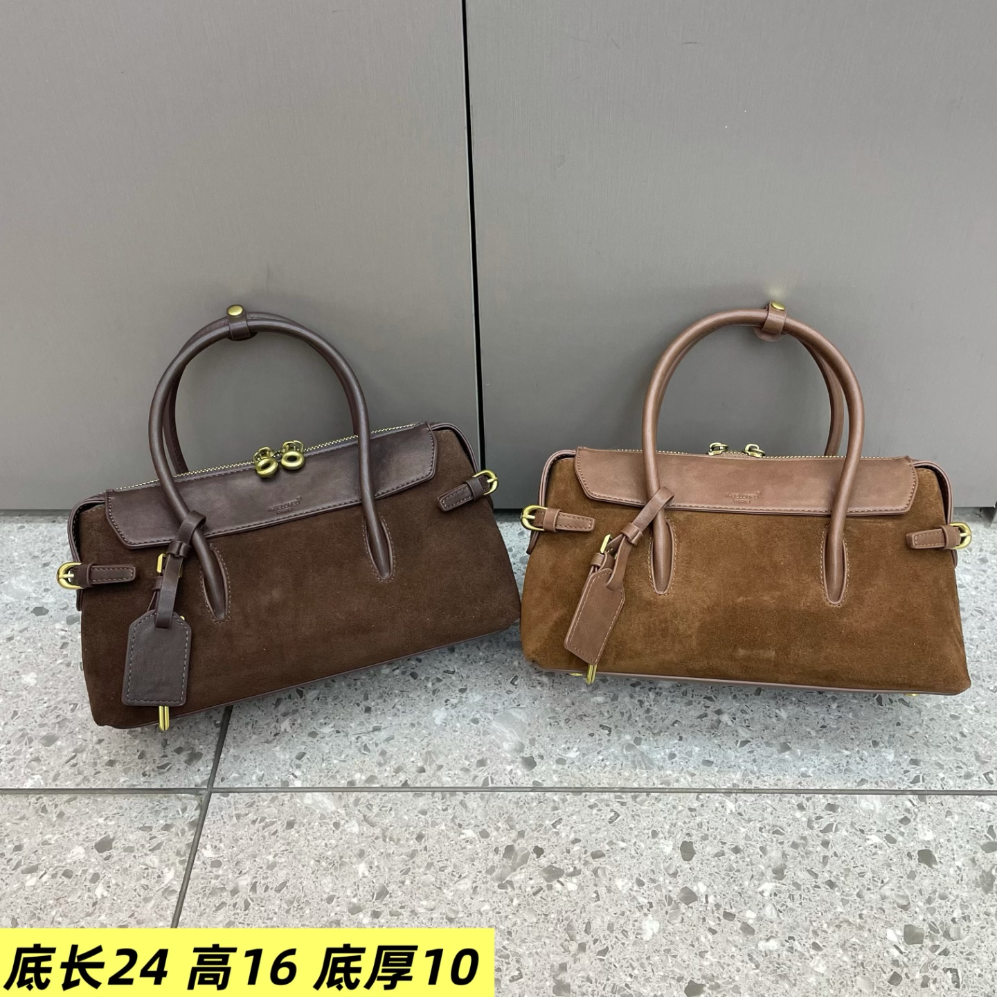 磨砂皮贝壳形手提女包2026新款洋气质感韩版小众时尚高级感斜挎包
