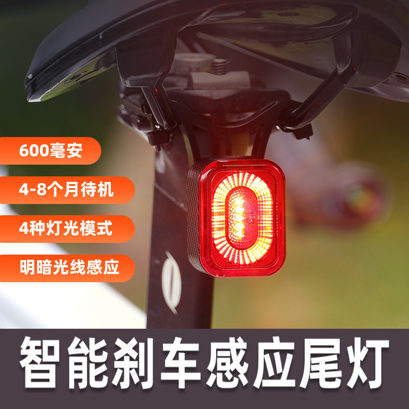 小金小银自行车智能感应尾灯