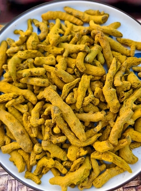 姜黄 India Turmeric 大条双抛光干净无杂姜黄素高
