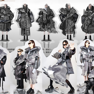 服装成衣制作服装效果图设计服装毕业生系列服装全套大赛留学作品