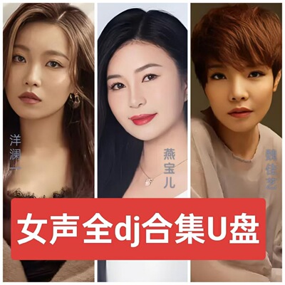 洋澜一 燕宝儿 魏佳艺全dj精选车载U盘MP3无损高音质歌曲音响通用