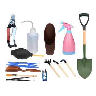 浇水洒水喷壶挖土铲子剪刀养花种菜多肉植物种植家庭园艺工具套装